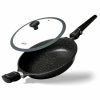 Stoneline Stoneline® Deep Frying Pan 28 Cm, Removable Handle, Lid, Non-Stick | Imagination Plus Braising pans