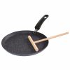 Stoneline Stoneline® Crepe Pan 25 Cm, With Batter Spreader, Flat Non-Stick Pan Crepe pans