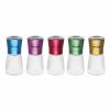 Stoneline Stoneline® 5 Pc Salt And Pepper Mill Set, Adjustable Ceramic Grinder, Refillable Spice mills