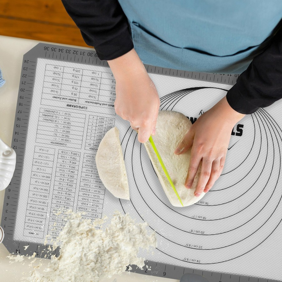 Stoneline Stoneline® Silicone Baking Mat 42X29.5 Cm, Non-Stick | Pastry Mat With Measurement Baking tools and accessories