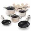 Stoneline Stoneline® 11 Pc Cookware Set, With Lids And Felt Protectors, Non-Stick Pots & Pans Cookware sets