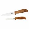 Stoneline Stoneline® 2 Pc Ceramic Knives Set 21/28 Cm, With Safety Sheath | Back To Nature Kitchen knife set