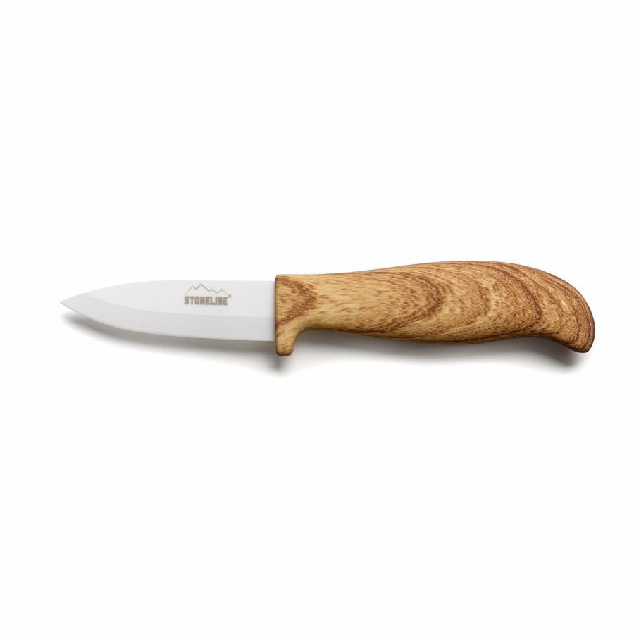 Stoneline Stoneline® Ceramic Knife 18 Cm Kitchen Knife, Safety Sheath | Back To Nature Ceramic knives