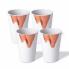 Stoneline Awave® 4 Pc Festival Cup Set, 400 Ml, Made Of Rpet, With Calibration Mark, Stackable AWAVE