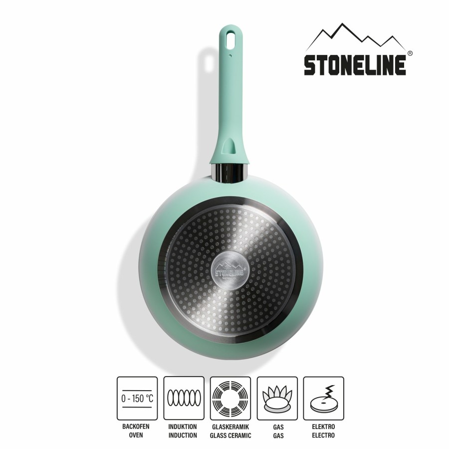 Stoneline Stoneline® 11 Pc Cookware Set, With Lids And Felt Protectors, Non-Stick Pots & Pans Cookware sets