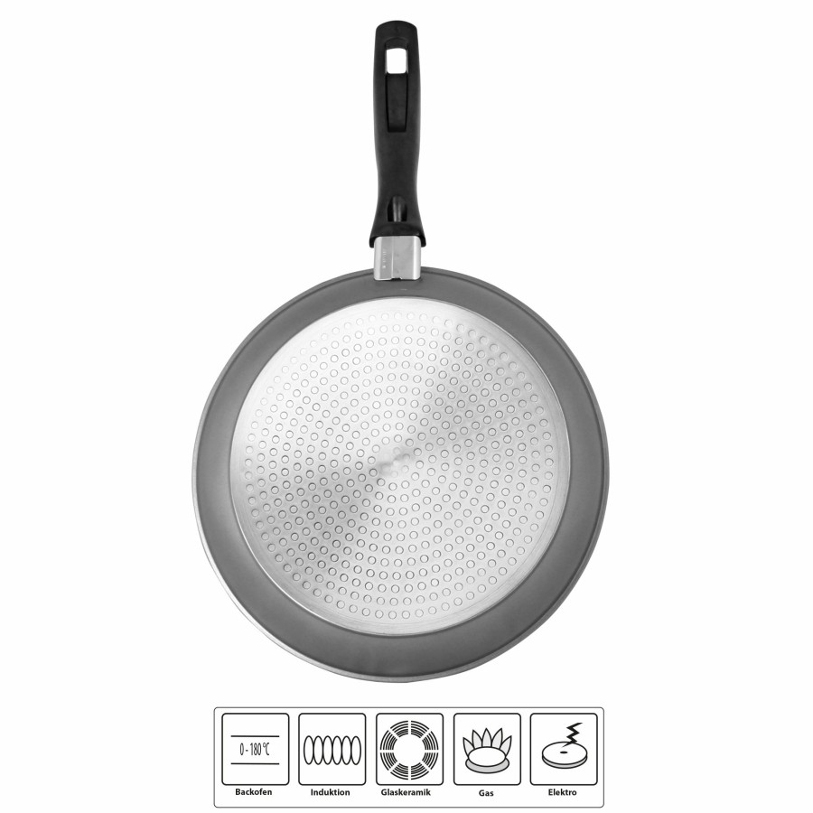 Stoneline Stoneline® Frying Pan 24 Cm With Removable Divider Separator, With Lid Frying pans