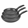 Stoneline Stoneline® Pfannen-Set, 3-Teilig, 20/24/28 Cm, Made In Germany, Antihaft, Induktion Pan sets