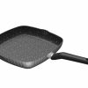 Stoneline Stoneline® Bbq Griddle Pan 28 Cm, 2 Spouts, Non-Stick Pan | Stripes Design Griddle pans and grill baskets