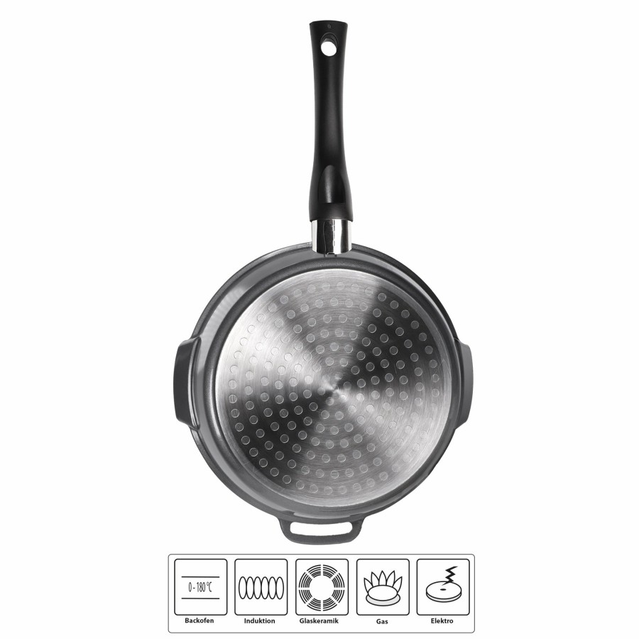 Stoneline Stoneline® Saucepan 18 Cm, Strainer Lid, 2 Spouts, Skillet, Non-Stick Pot | Future Saucepans