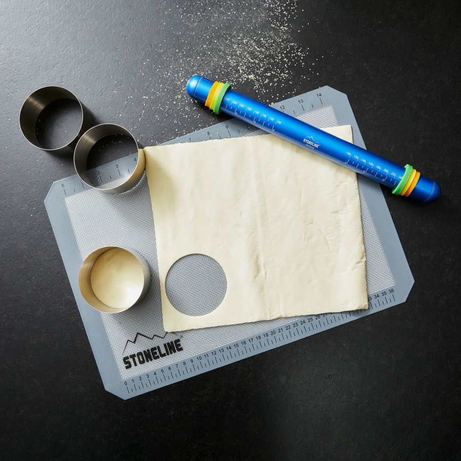 Stoneline Stoneline® 2 Pc Silicone Baking Mat Set, Non-Stick | Pastry Mat With Measurement Baking sets