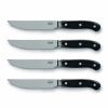 Stoneline Stoneline® 4 Pc Stainless Steel Steak Knives Set Wooden Handle, Sharpener, Wooden Box Kitchen knife set