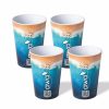 Stoneline Awave® 4 Pc Festival Cup Set, 300 Ml, Made Of Rpet, With Calibration Mark, Stackable AWAVE