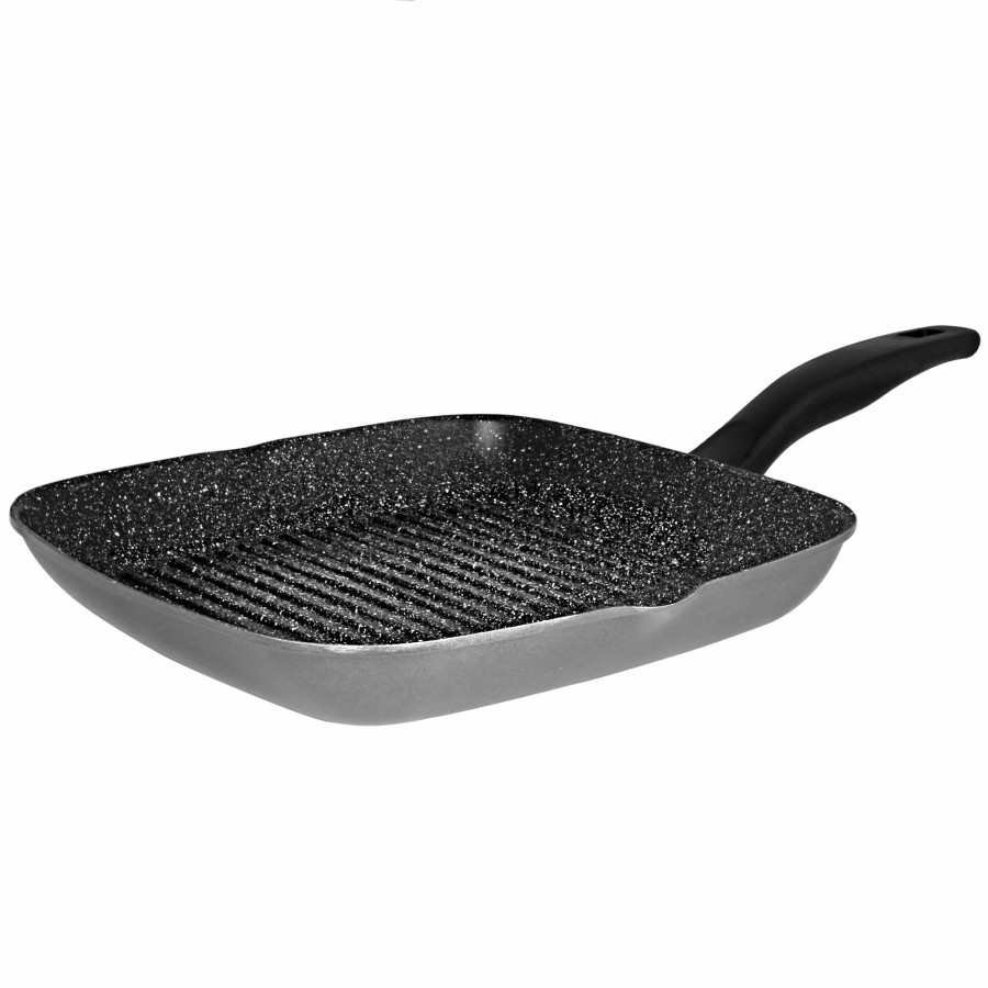 Stoneline Stoneline® Bbq Griddle Pan 28 Cm, 2 Spouts, Non-Stick Pan | Classic Griddle pans and grill baskets